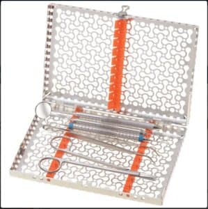Hu-Friedy IMS Infinity Series Oral Surgery Cassette, Red, 12 Instruments, 8" x 14.5" x 1.25", IMNOS1 thumbnail 5