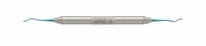 Hu-Friedy Titanium Implant Scaler 204SD, Double-Ended, Teal Anodized, IMP204SDT thumbnail 11