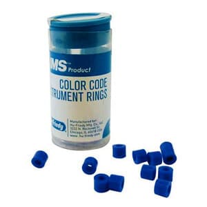 Hu-Friedy IMS Color Code Instrument Rings, Regular, Blue, Silicone Rubber, 50/Pk, IMS-1288 thumbnail 10