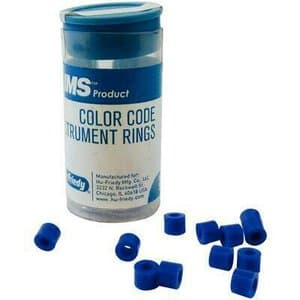 Hu-Friedy IMS Color Code Instrument Rings, Large, Blue, Silicone, 50/Pk, IMS-1288L thumbnail 7
