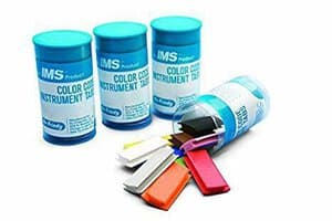 Hu-Friedy IMS Color Code Instrument Rings, Large, Black, Silicone, 50/Pk, IMS-1289L thumbnail 7