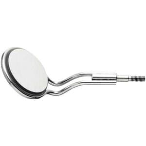 Cone Socket Mouth Mirror, Front Surface, Double-Sided, #4 Rhodium-Coated, 22 mm, 3/Pk, MIR4DS/3 thumbnail 10