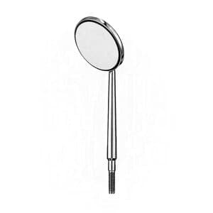 Hu-Friedy Front Surface Cone Socket Mouth Mirror, #5 Rhodium-Coated, Single-Sided, 15/16" (24 mm) Diameter, 1/Pk, MIR5 thumbnail 14
