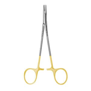 Hu-Friedy Crile-Wood Perma Sharp Needle Holder, 15 cm (6"), Tungsten Carbide Inserts, Finger Ring, NH5038 thumbnail 7