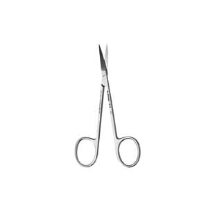 Hu-Friedy S18 Iris Scissors, Curved/Delicate, #18, 4-1/2" (11.5 cm), Stainless Steel, 1/Pk thumbnail 7