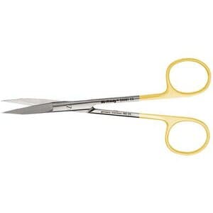 Hu-Friedy Goldman-Fox Perma Sharp Surgical Scissors, Curved, 5" (13cm), Serrated, S5081 thumbnail 6