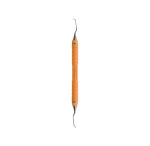 Hu-Friedy Gracey Mini-Five 11/12 Curette, EverEdge 2.0, Resin 8 Colors Handle, Orange, #8, Double-Ended, 1 Each thumbnail 3