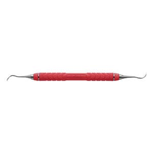 Hu-Friedy EverEdge 2.0 Nevi 4 Posterior Sickle Scaler, Double-Ended, Resin 8 Colors Handle (Red), SCNEVI4C8E2 thumbnail 11
