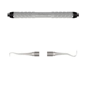 Hu-Friedy H5/33 Hygienist Jacquette Sickle Scaler, Double End, #8 ResinEight Handle, SH5/338 thumbnail 6
