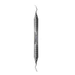 Hu-Friedy Langer 3/4 After Five Universal Curette, Double-Ended, #6 Satin Steel Handle, SL3/4AF6 thumbnail 6