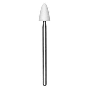 Hu-Friedy #300 HP Composition Sharpening Stone, Coarse, White Aluminum Oxide, Mandrel Mounted, 3/8" x 1/4" at Base, 1 Each thumbnail 6