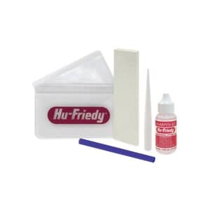 Hu-Friedy Arkansas Stone Instrument Sharpening Kit, Includes #4 Flat Stone, #299 Conical Stone, 5 Test Sticks, Sharpen-EZ Oil, Magnifying Lens, SSKITA thumbnail 5