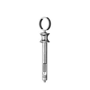 Hu-Friedy Type A Aspirating Anesthetic Syringe, Astra Style, 1.8 mL Cartridge, Stainless Steel, 1/Pk, SYRA thumbnail 12