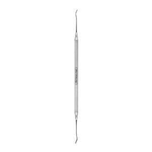 Hu-Friedy XTS Composite Instrument, Mini 3 Goldstein Flexi-Thin, Double End, #6S Smooth Satin Steel Handle, TNCIGFTMI3 thumbnail 7