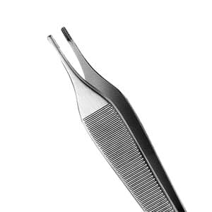 Hu-Friedy #43 Adson-Brown Tissue Pliers, 7 x 7 Teeth, 4.75", Stainless Steel, 1/Pk, TP43 thumbnail 6