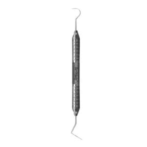 Hu-Friedy Expro 23/OW Thin Williams Explorer/Probe, Double-Ended, #6 Satin Steel Handle, XP23/OW6 thumbnail 5
