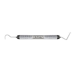 Hu-Friedy Expro Double-End 23/UNC15 Explorer/Probe, Color-Coded, #7 Satin Steel Colours Handle, XP23/UNC7 thumbnail 6