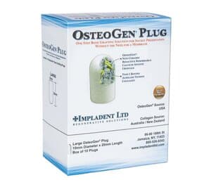 OsteoGen Plug, Large, 10mm x 20mm, Box of 10 thumbnail 2