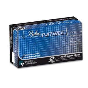 Pulse™ Nitrile Powder-Free Exam Gloves, X-Large, Dark Lavender Blue, Chemo Rated, Textured, 200/Box, 177352 thumbnail 4