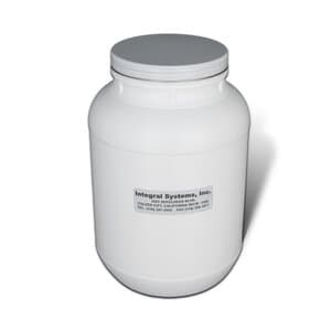 Integral Systems Aluminum Oxide 50 Micron White Abrasive, 13 lb Jar - ALUMINUM OXIDE 50 MICRON WHITE 13LB JAR - Image 1