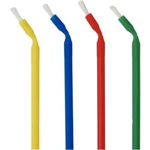 Vista Bendable Brush Applicators, Fine, White Bristles, Assorted Colors, 144/Pk, 204001 thumbnail 5