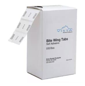 Vista Apex Bite Wing Tabs, Self-Adhesive, Pressure Sensitive, Universal, 500/Pk, 308001 thumbnail 9