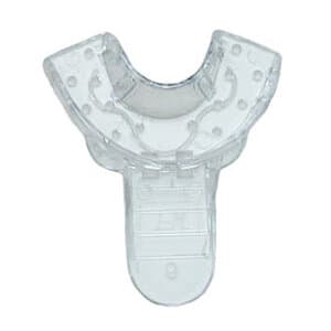 Vista Apex Clear Plastic Impression Trays, Anterior, #9, Perforated, 12/Bag, 310009 thumbnail 5
