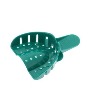 Vista Apex Disposable Plastic Impression Trays, #3 Medium Upper, Perforated, Green, 12/Pk, 311003 thumbnail 11