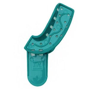 Vista Apex Disposable Plastic Impression Trays, #8 Upper Left/Lower Right, Green, Perforated, 12/Pk, 311008 thumbnail 7