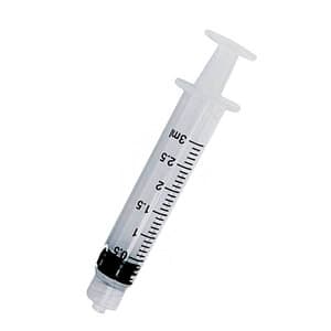 Vista Apex Appli-Vac Luer Lock Syringe, 3cc, Non-Sterile, 100/Box, 316030 thumbnail 10