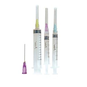 Vista-Probe Pre-Tipped Syringes, 3cc Luer Lock with 27ga Closed-End Side-Port Tip, 100/Box, 316237 thumbnail 3