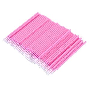 Vista Apex Micro Applicator Brushes, Fine, Pink, Bendable, 100/Pkg, 320800 thumbnail 6