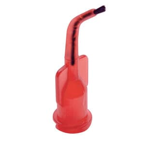 Spira-Flo Brush Tips, Red, 18-19 Gauge, Pre-Bent, 100/Pk, 321400 thumbnail 13