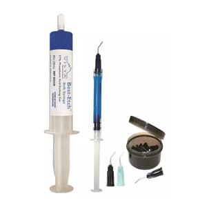 Best-Etch 37% Phosphoric Acid Etch Gel Bulk Kit, 30 mL Syringe with 5 Empty 6cc Syringes, Docking Port & 50 22ga Pre-Bent Tips, 502235 thumbnail 14