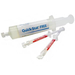 Quick-Stat FREE Clear Hemostatic Gel, 25% Aluminum Chloride, Standard Syringe Kit, 1.2 mL, 4/Pk, 504600 thumbnail 10