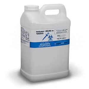 Isolyser Mail-Back Sharps Disposal System, 10 Liter, 2/Box - ISOLYSER MAIL-BACK SHARPS DISPOSAL 10 LITER - Image 1