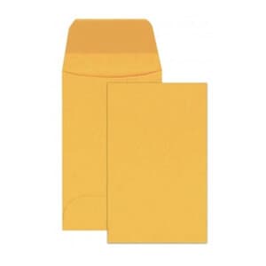 Temrex Coin Envelopes, Kraft #3, 2.5" x 4.38", 500/Box, 3300 thumbnail 10