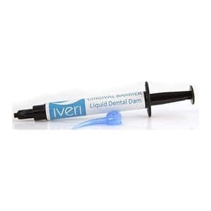 Iveri Liquid Dental Dam, 1.5 ml Syringe, Blue, 5 Syringes & 5 Tips per Box, 5PKLIQUIDDAM thumbnail 2