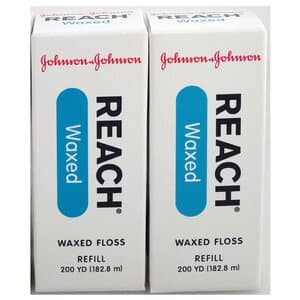 REACH® Waxed Dental Floss Refill, Unflavored, 200 yd Spool, 1/Pkg, 211896500 thumbnail 12