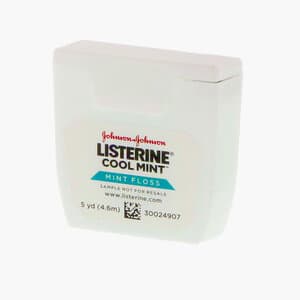 Listerine Cool Mint Dental Floss, Waxed, 5 yd, 144/Case, 523521600 thumbnail 9