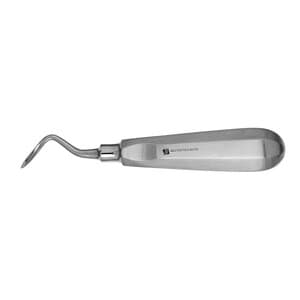 J&J Instruments #303 Apical Surgical Elevator, Single End, Right, Stainless Steel, 1/Pkg, 04-403 thumbnail 3