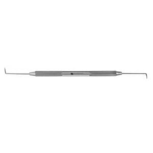 J&J Instruments #3 Double-End Explorer, Stainless Steel, Standard Round Handle, 1/Pkg, 04-830 thumbnail 3