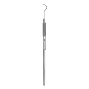 J&J Instruments #23 Single End Explorer, Shepherd's Hook, Regular/Hollow Handle, 04-923 thumbnail 4