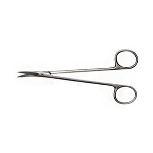 J&J Instruments Kelly Scissors 6.25" Curved, 1 Serrated Blade, 12-295 thumbnail 3