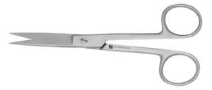 J&J Instruments Operating Scissors, 5.5" Straight, Stainless Steel, 22-1100 thumbnail 3
