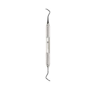 J&J Instruments Silk™ Sickle Scaler, #204S, Double End, Stainless Steel, 9.5mm Handle, 1 Each thumbnail 4