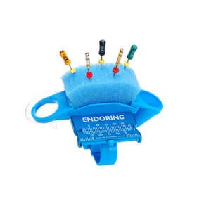 Jordco EndoRing II Hand-Held Endodontic Instrument Organizer with Metal Ruler, Blue, ER2-S thumbnail 15