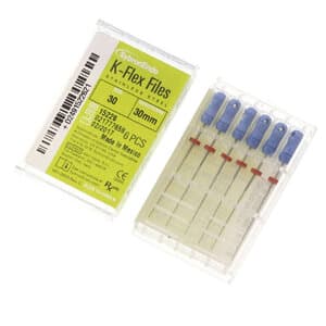 Kerr K-Flex Stainless Steel Hand Files, 30 mm, Size #30, Blue, 6/Pk, 15226 thumbnail 13