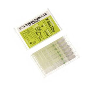 Kerr K-Flex Stainless Steel Hand Files, 21 mm, #15, White, 6/Pk, 15298 thumbnail 17