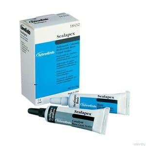 Sealapex Non-Eugenol Calcium Hydroxide Root Canal Sealer, Standard Kit, 12 g Base, 12 g Catalyst, Mixing Pad, 18432 thumbnail 18